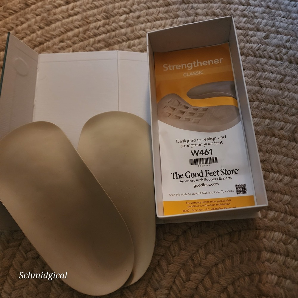 The Good Feet Store Strengthener Classic W461 Orthotics Arch Support Insoles